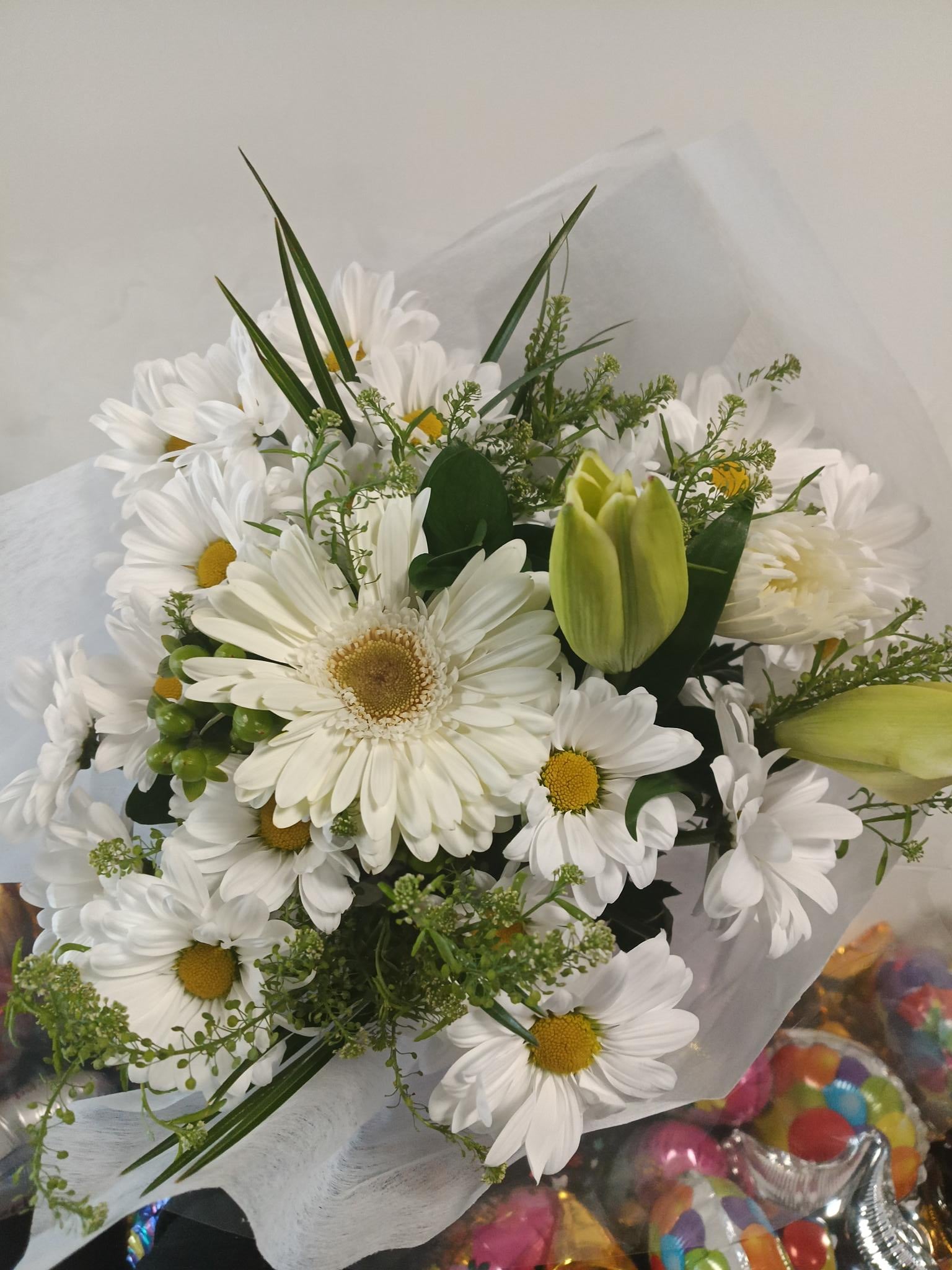 Purity Mixed Flower Bouquet