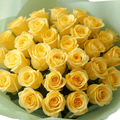 Elegant Yellow Rose Bouquet