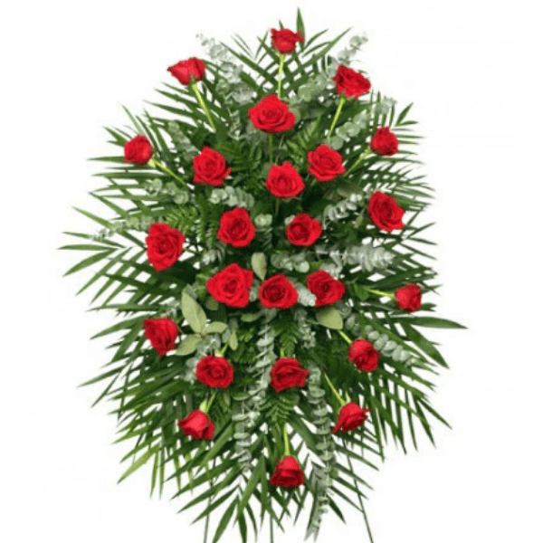 Rose Funeral Spray Tribute ( Select Color)